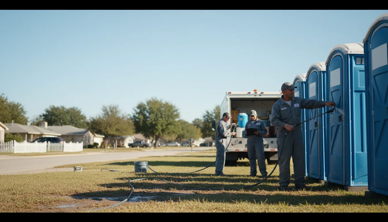 Long-Term Portable Toilet Rental in Vass, NC near me
